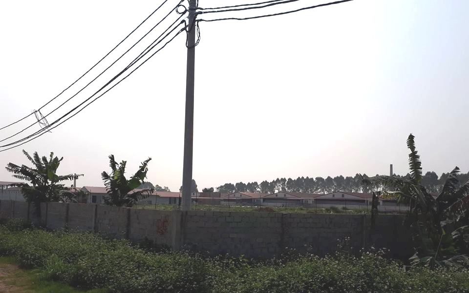 Khu vực xây dựng trang trại lợn.