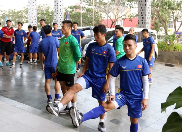 U23 Việt Nam vẫn chưa thể có buổi đầu tiên trên đất Indonesia - ảnh 2 U23 Việt Nam vẫn chưa thể có buổi đầu tiên trên đất Indonesia - ảnh 2