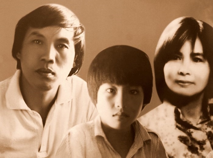 Gia đình Lưu Quang Vũ - Xuân Quỳnh.