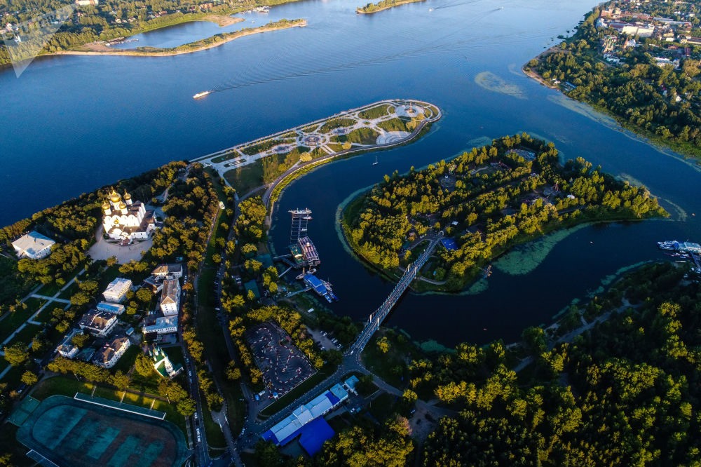 Nhà thờ chính tòa Uspensky ở Yaroslavl, LB Nga - Ảnh: Sputnik