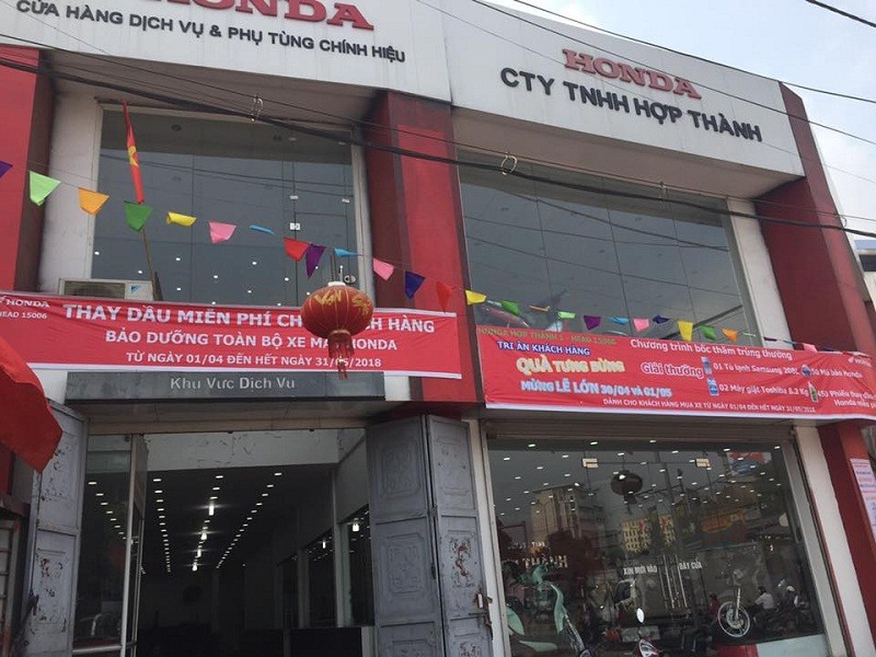 Công ty Honda Hợp Thành. Ảnh CA tỉnh Hưng Yên.