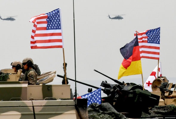 Cuộc tập trận kéo dài 15 ngày. Ảnh: AFP/Getty Images