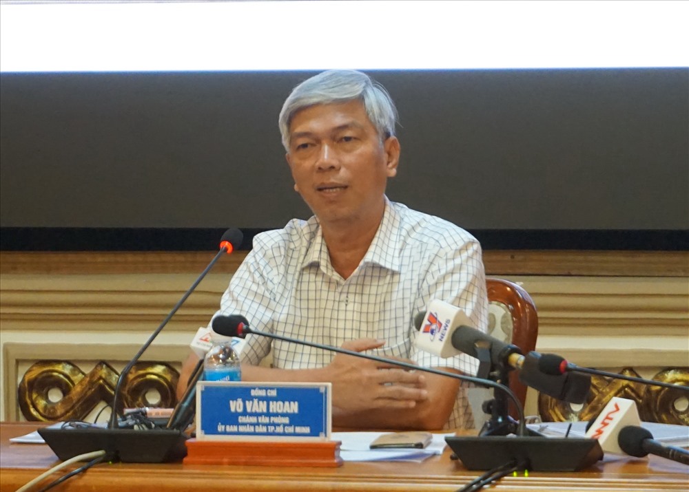 Chánh Văn phòng UBND TPHCM Võ Văn Hoan.