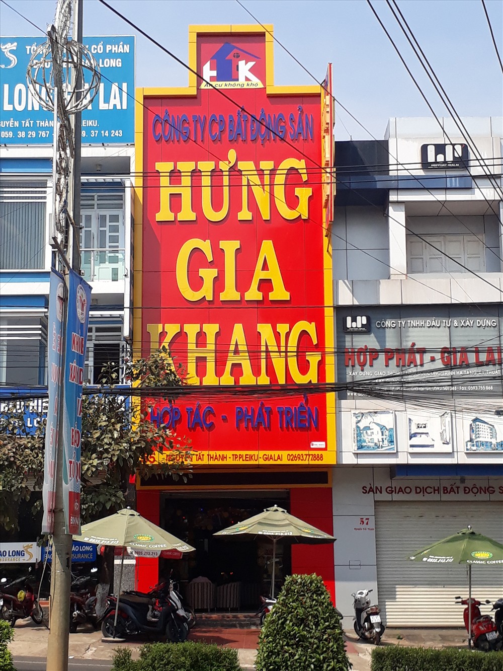 Cty Hưng Gia Khang bị điểm mặt núp bóng kinh doanh, giao cá nhân tổ chức phân lô, bán nền. Ảnh Đình Văn