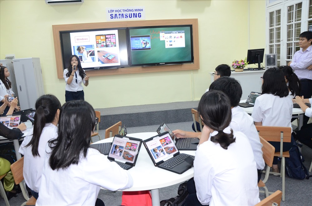 Ngành Giáo dục chú trọng đẩy mạnh ứng dụng công nghệ thông tin trong giảng dạy