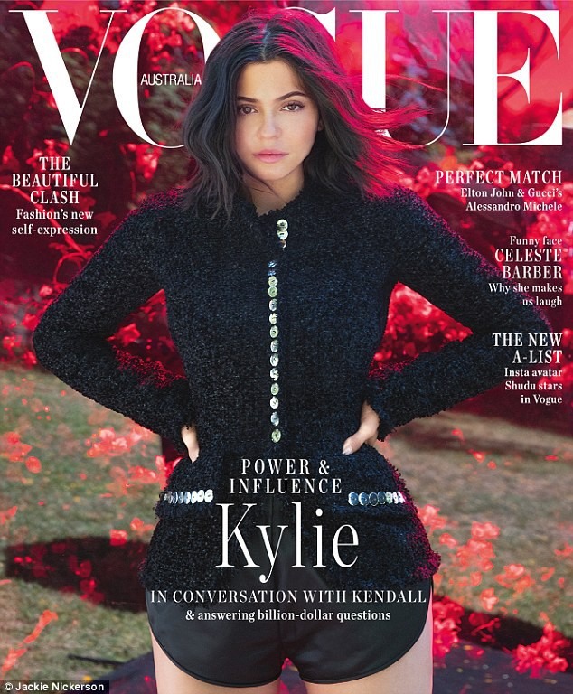 Kylie là một trong những ngôi sao có sức ảnh hưởng lớn đến giới trẻ.