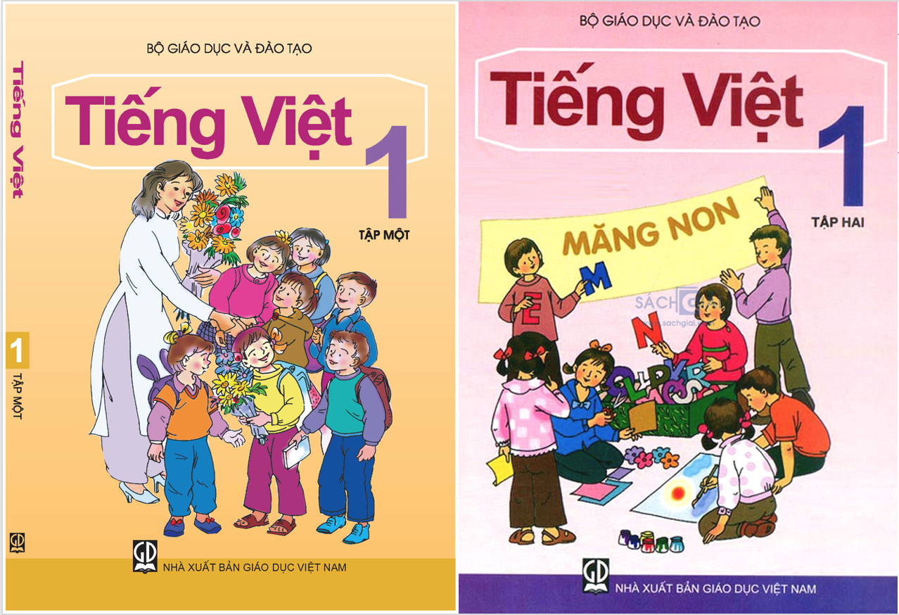 Bộ sách Tiếng Việt lớp 1 chương trình hiện hành