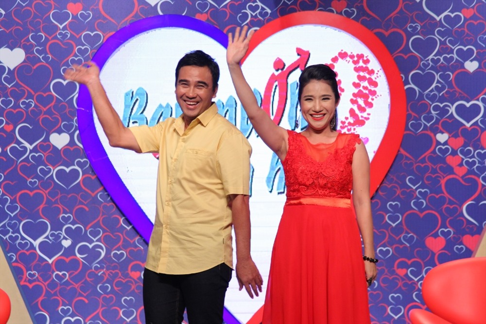 Cát Tường và Quyền Linh được xem là ông bà mối mát tay trong gameshow “Bạn muốn hẹn hò“.