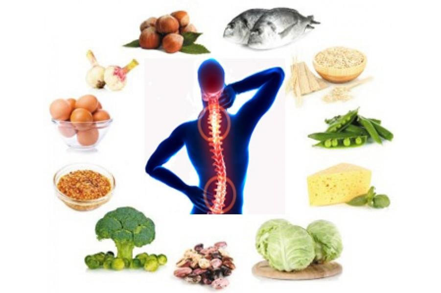 Thoát vị đĩa đệm cột sống thắt lưng nên ăn gì ?