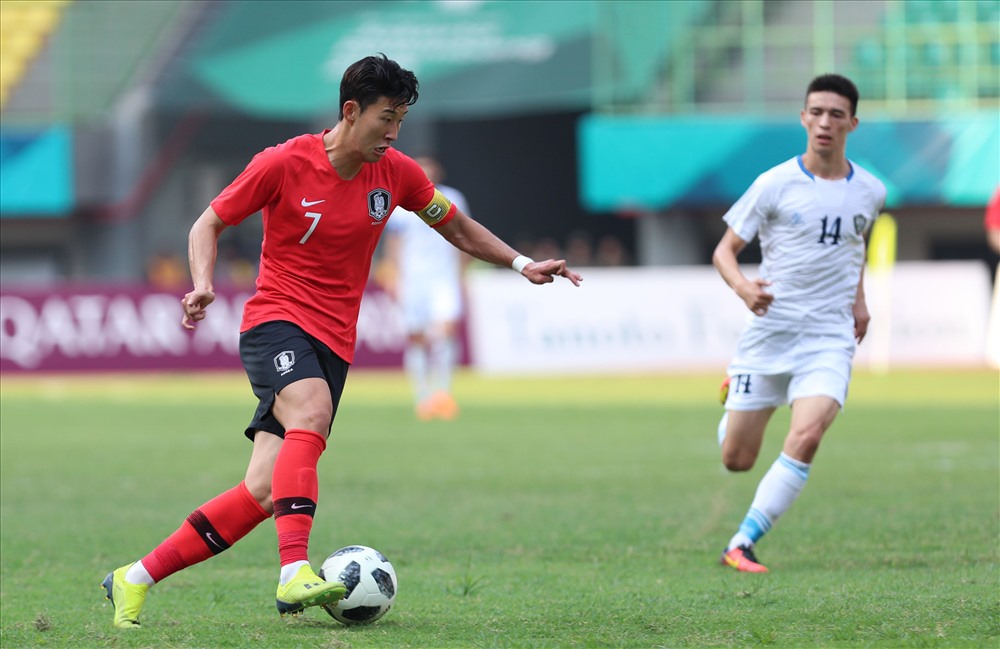 Ngôi sao sáng giá Son Heung-min chính là cái tên gây chú ý nhất trong đội hình U23 Hàn Quốc. Ảnh: Đ.Đ