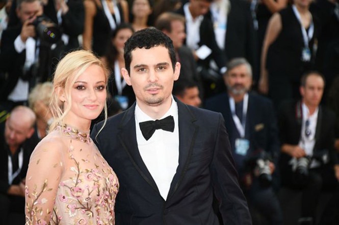 Đạo diễn Damien Chazelle và nữ diễn viên Olivia Hamilton.