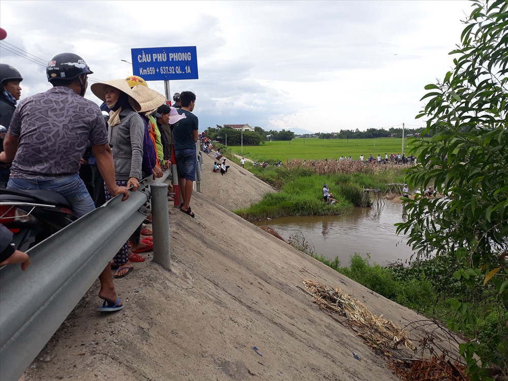 Khu vực cháu Th. mất tích cách nhà ông bà ngoại 700 - 8000m. Ảnh: Đ.V