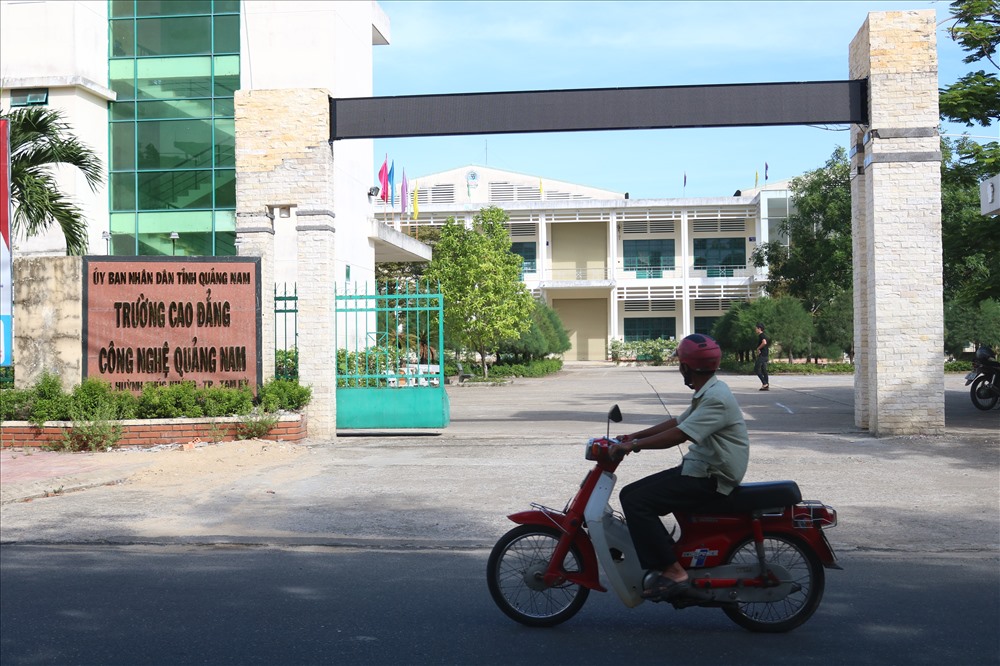 Trường Cao đẳng Công nghệ Quảng Nam. Ảnh: Đ.V