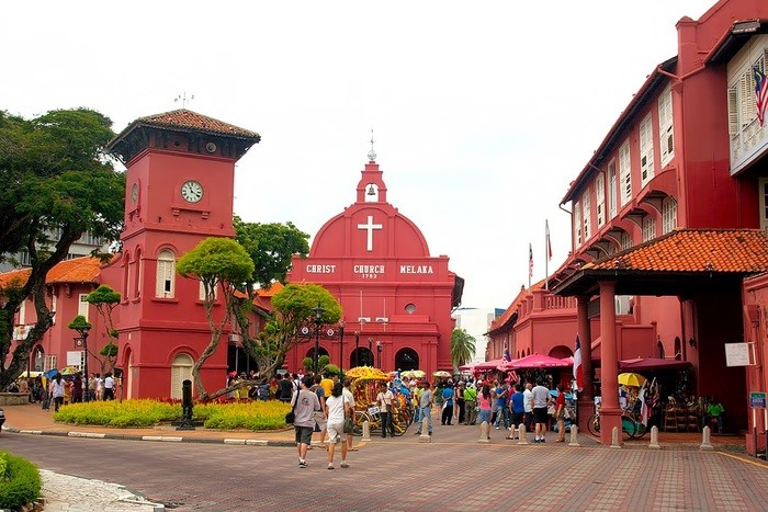 Nhẹ bước chân ngắm thời gian chầm chậm trôi tại phố cổ đẹp nhất ở Malaysia.