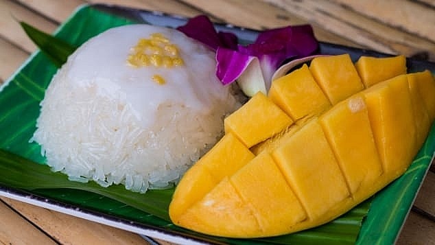 Xôi Kao Niew Ma Muang.