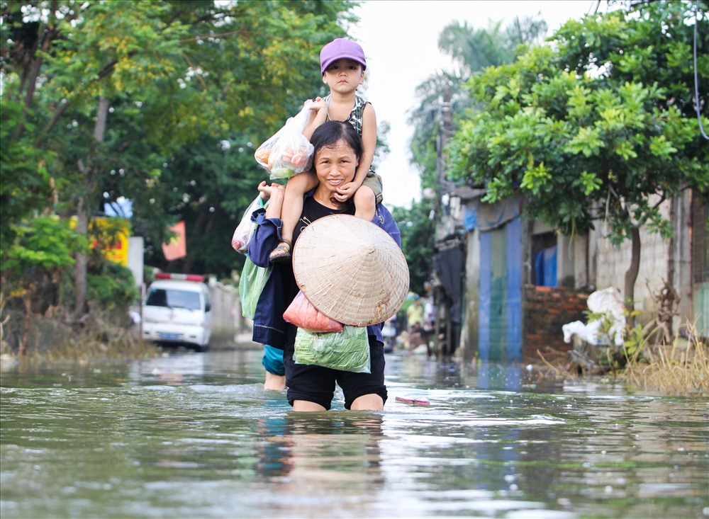 “Những ngày qua, cuộc sống bà con nơi đây bị đảo lộn.