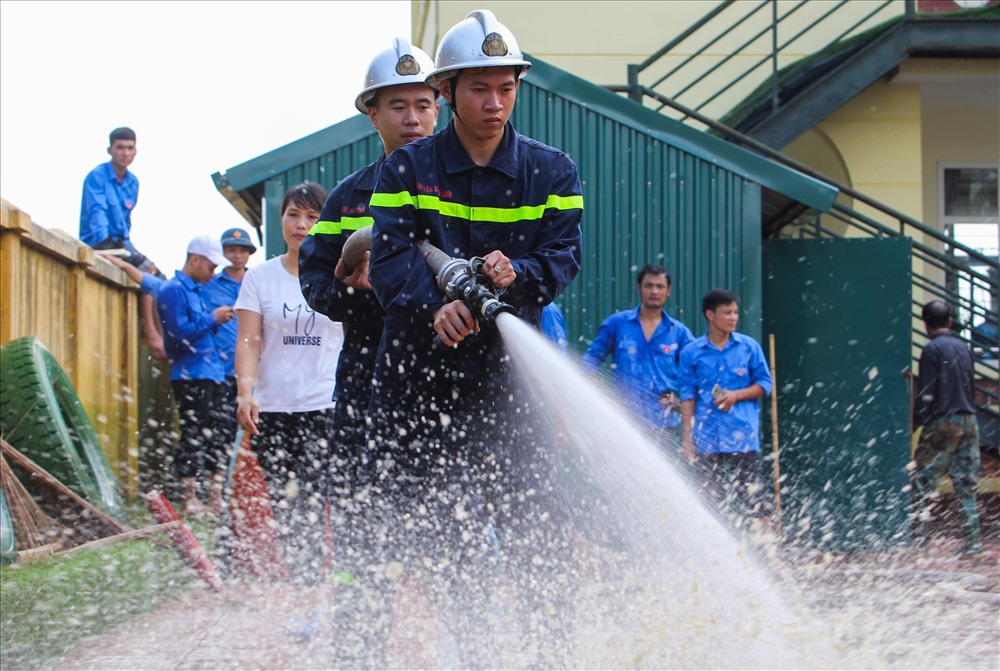 Trong thời gian tới, nước rút đến đâu thì công tác vệ sinh môi trường, khắc phục hậu quả sễ triển khai triệt để đến đó.