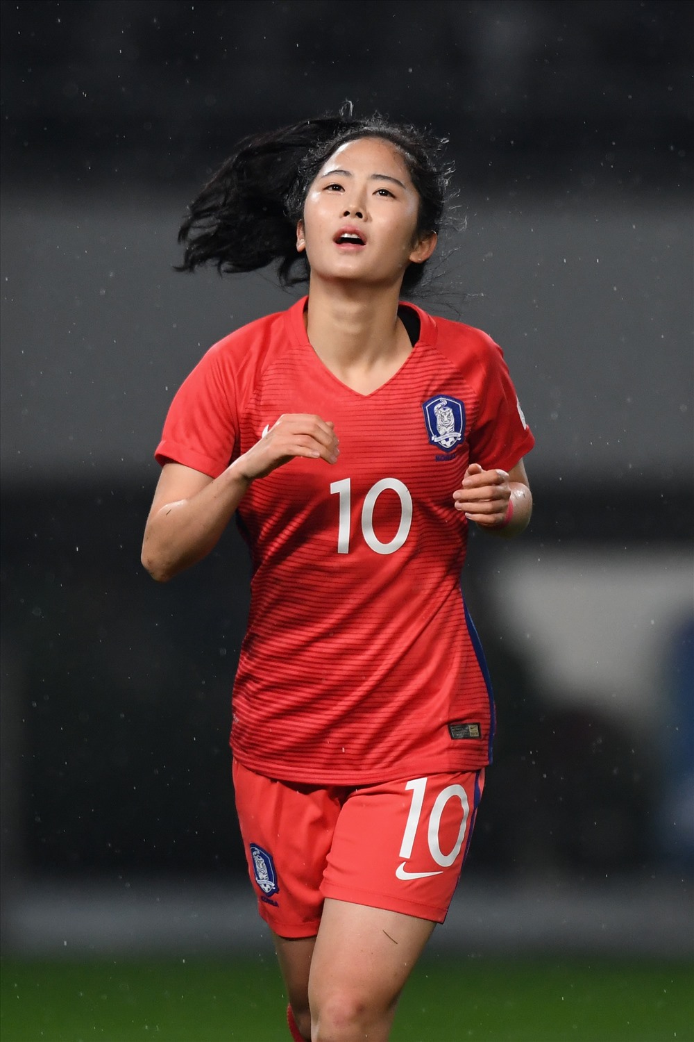 Cầu thủ nữ Hàn Quốc dự ASIAD 18 xinh như thiên thần 2