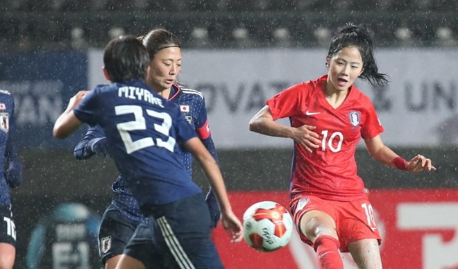 Cầu thủ nữ Hàn Quốc dự ASIAD 18 xinh như thiên thần Unnamed