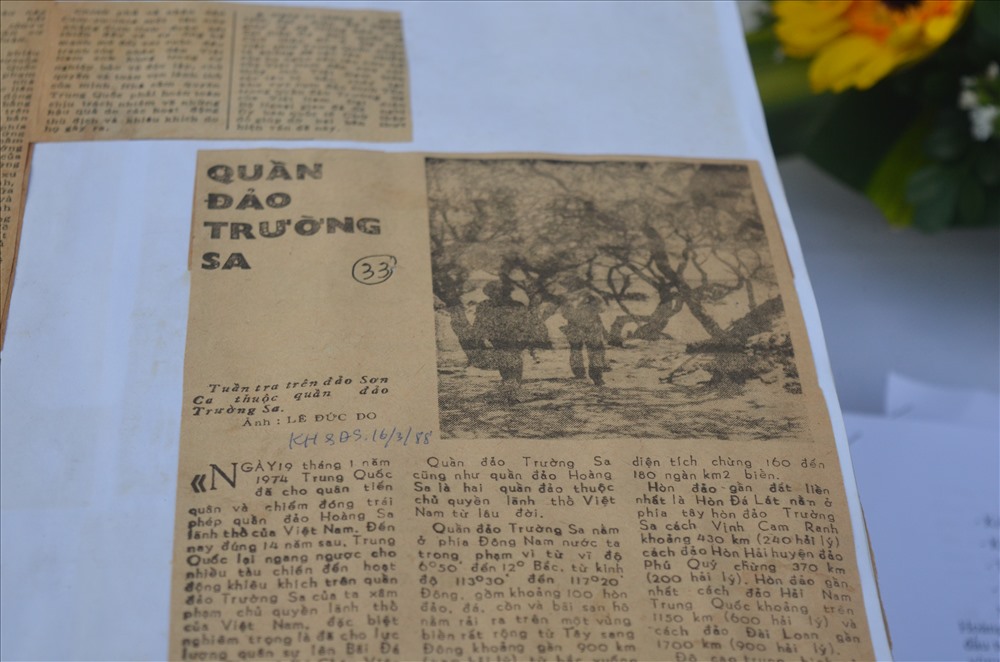 Nhiều bài báo được lấy từ bộ sưu tập báo chí “Hoàng Sa - Trường Sa là của Việt Nam”.