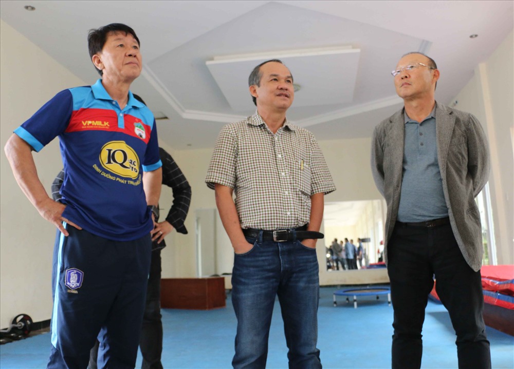 Lối chơi đẹp mắt và cống hiến mà bầu Đức hướng tới cho HAGL dường như đã không còn. Ảnh: Đ.T