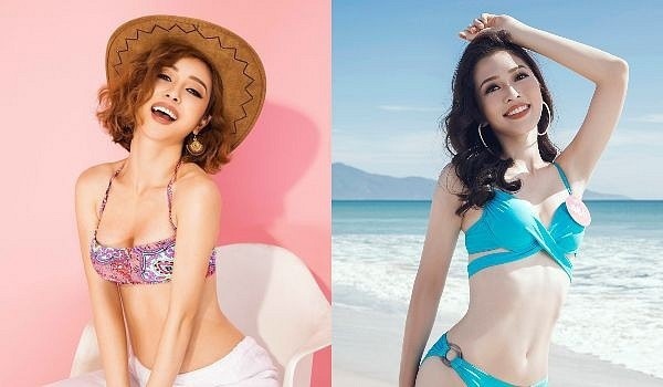 Cả Jennifer Phạm và Phương Nga đều thu hút bởi sắc đẹp dịu dàng, nữ tính.