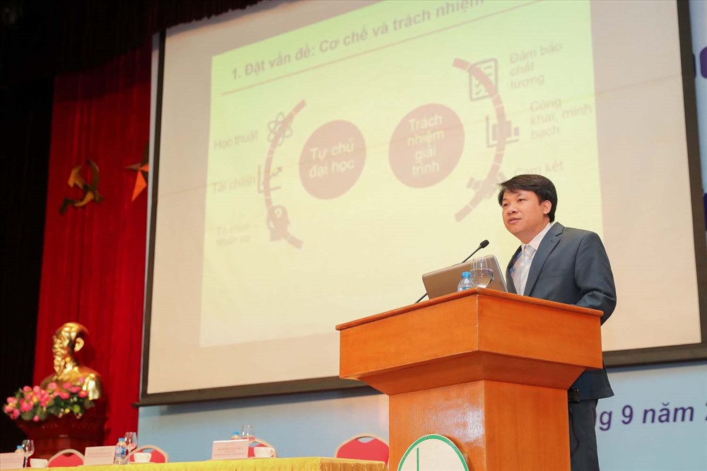 PGS.TS Nghiêm Xuân Huy - Viện trưởng Viện đảm bảo chất lượng giáo dục, ĐHQG Hà Nội
