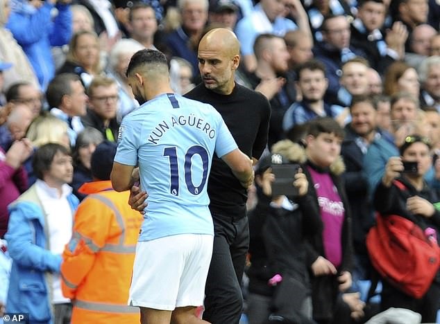 Với Pep, Aguero rất quan trọng. Ảnh: AP.