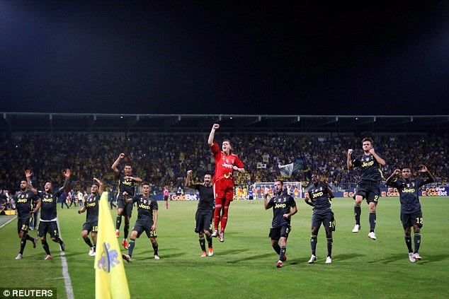 Juve vẫn vô đối tại giải quốc nội. Ảnh: Reuters.