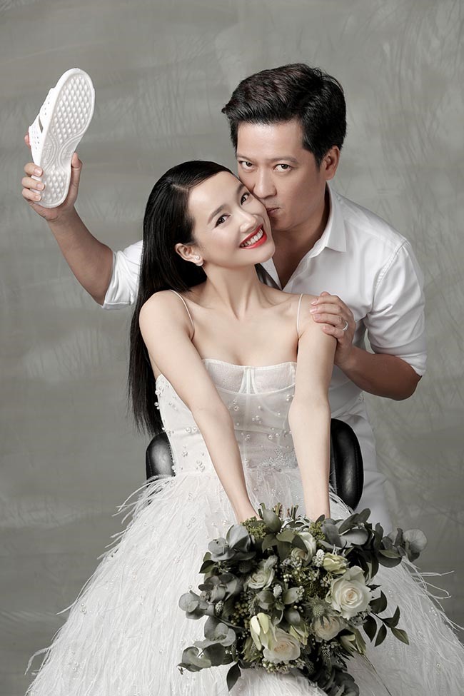 Ảnh cưới của cặp đôi hot nhất nhì showbiz.