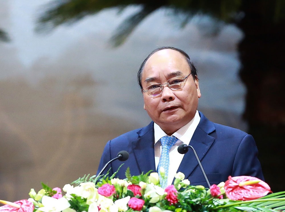 Đồng chí Nguyễn Xuân Phúc - Uỷ viên Bộ Chính trị, Thủ tướng Chính phủ. Ảnh: Hải Nguyễn.