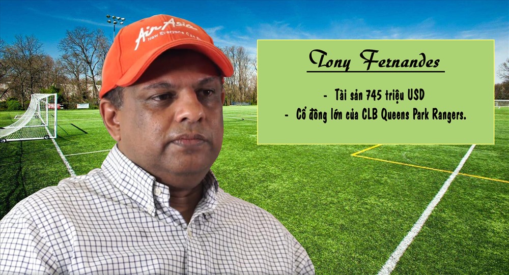 Tỷ phú Malaysia: Tony Fernandes.