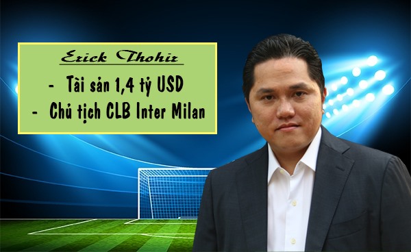 Tỷ phú Indonesia Erick Thohir.