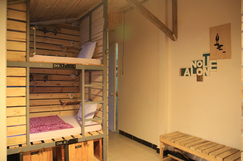Beepub Hostel - một nhà trọ du lịch nổi tiếng tại Đà Lạt. Ảnh: Beepub Hostel