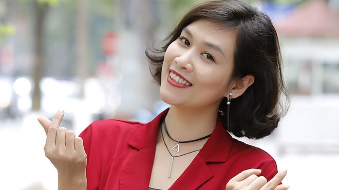 Diễn viên Hà Hương được khán giả biết đến qua nhân vật Nguyệt trong bộ phim “Phía trước là bầu trời“.