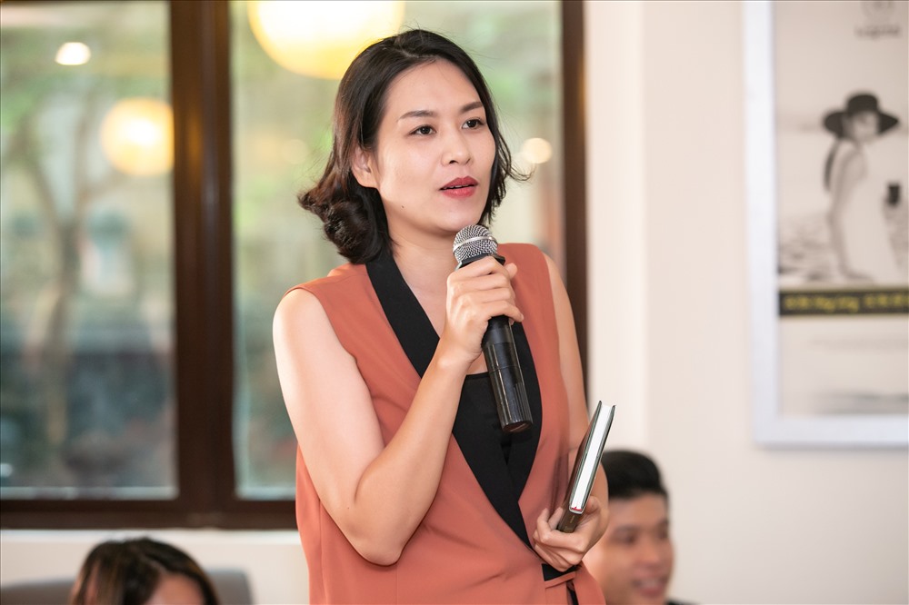 Nữ diễn viên Hà Hương.