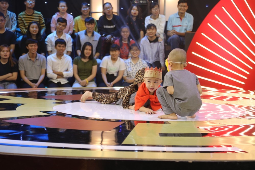 Sự đáng yêu của những chú tiểu.