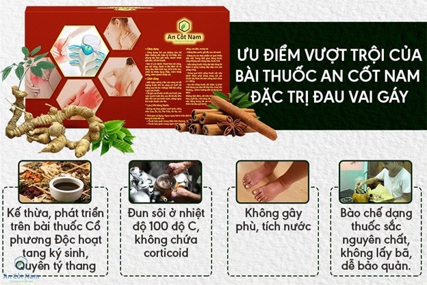 An Cốt Nam - Lựa chọn hàng đầu cho các bệnh nhân đau vai gáy cổ