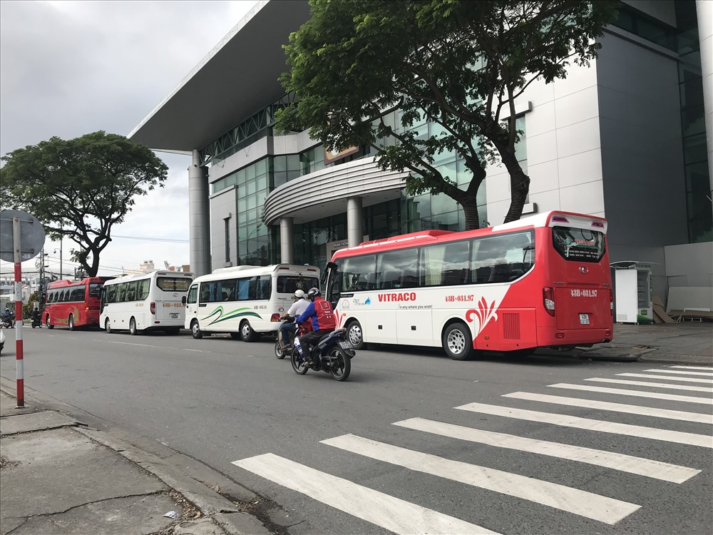 Đoạn trước nhà hát Trưng Vương, TP Đà Nẵng.