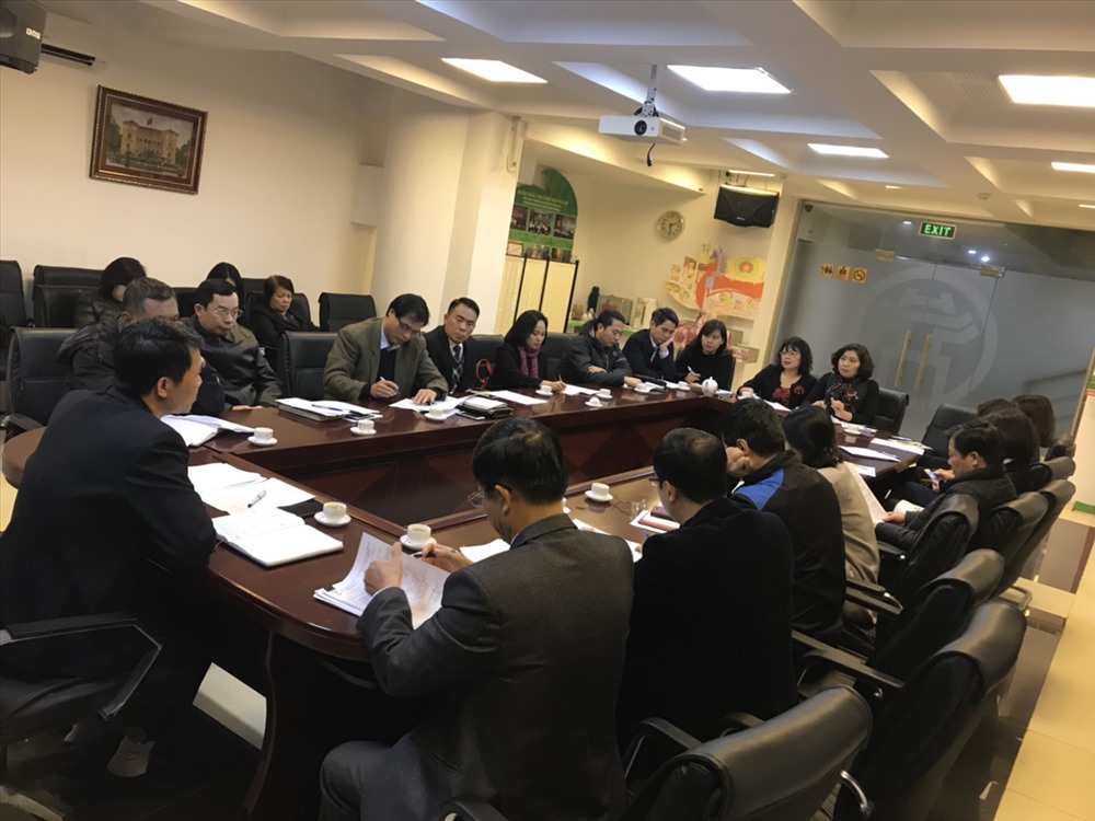 Ban Thi đua Khen thưởng TP.Hà Nội họp với cơ quan báo đài Trung ương và địa phương về công tác tuyên truyền phong trào thi đua yêu nước. Ảnh: Thanh Huyền