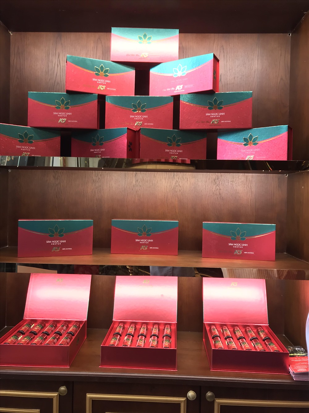 Chiết suất thành trà sâm.