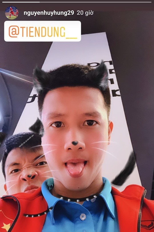 Tiến Dũng và Huy Hùng.
