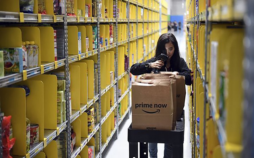 Một trong những dịch vụ của Amazon là Prime Now.