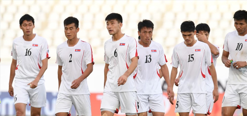ĐT Triều Tiên cần thi đấu nỗ lực để giành điểm số. Ảnh AFC