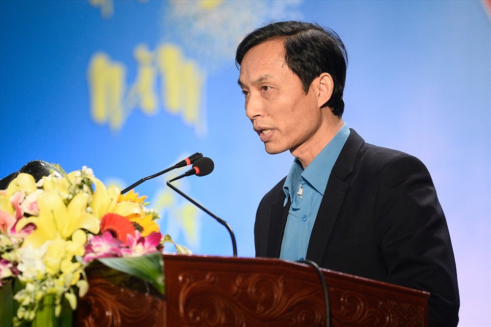 Đồng chí Mai Xuân Anh phát biểu tại Chương trình. Ảnh: Dương Bình