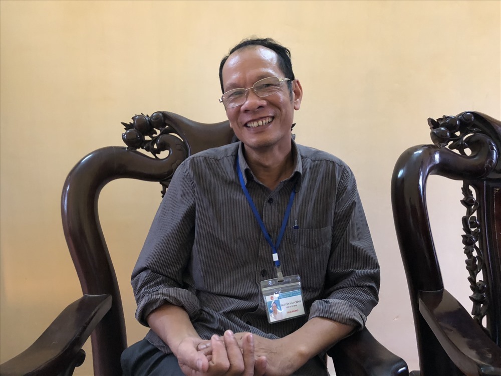 Ông Nguyễn Văn Chính - Chủ tịch UBND xã Hoà Chính, huyện Chương Mỹ, Hà Nội. Ảnh: Thành Trung