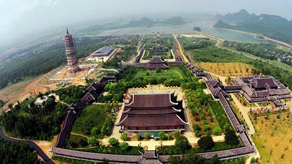 Chùa Bái Đính là khu du lịch tâm linh lớn nhất miền Bắc.
