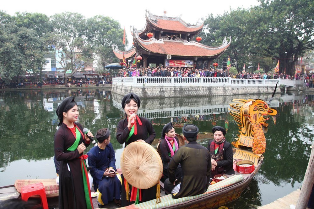 Lê hội Lim ở Bắc Ninh.