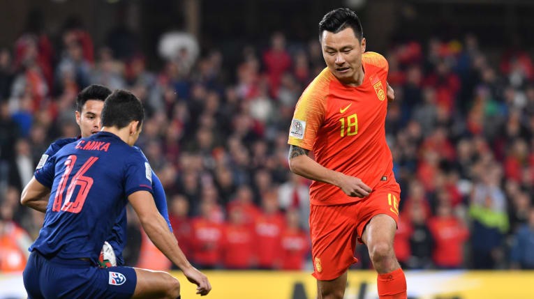 Báo Thái Lan “nuốt không trôi” trận thua Trung Quốc. Ảnh AFC