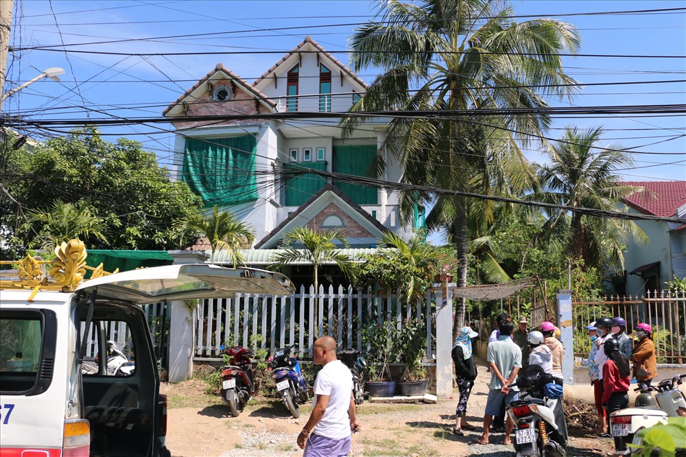 Nhà trọ Kim Dung, nơi đôi nam nữ thuê trọ tử vong bất thường. Ảnh: LT